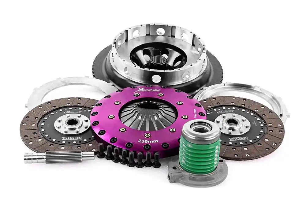 Zestaw sprzęgła Xtreme Clutch 230mm twin plate FORD 2017-2023 KFD23658-2G Szybka wysyłka