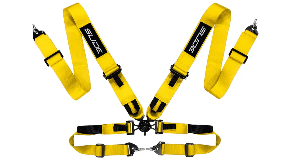 Super okazja Pasy sportowe Slide V2 Quick Żółte 4P 3"