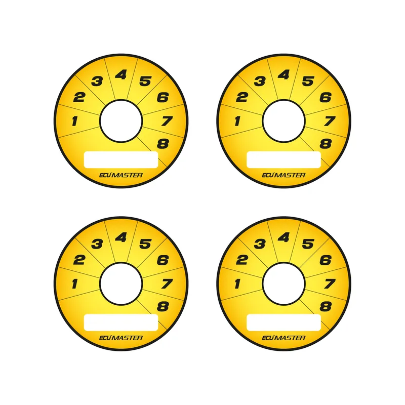 Ecumaster Tarcze Rotary Switch 8pos żółte Y01 Dodaj do koszyka