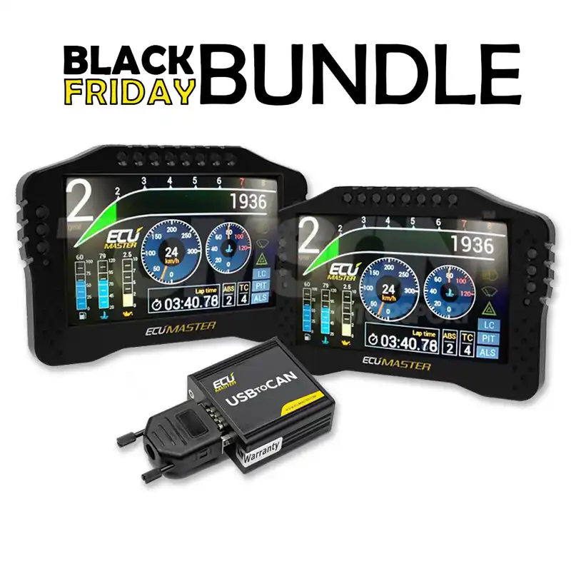 Zestaw BlackFriday ECUMASTER ADU 5 Display + Moduł USB to CAN Wysoka jakość