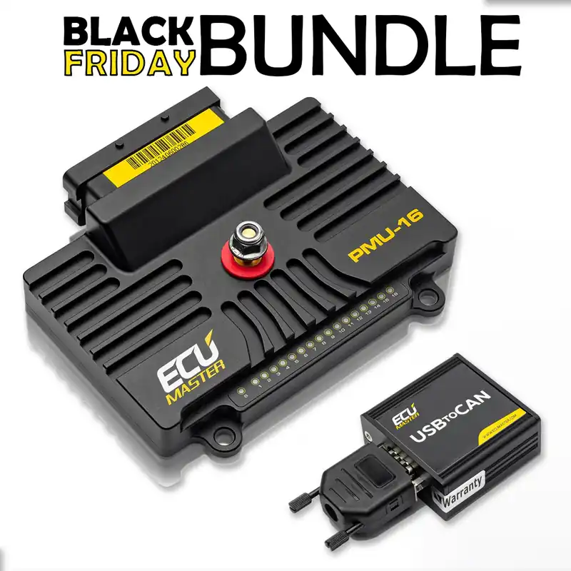 Zestaw BlackFriday ECUMASTER PMU16 + Moduł USB to CAN Wysoka jakość