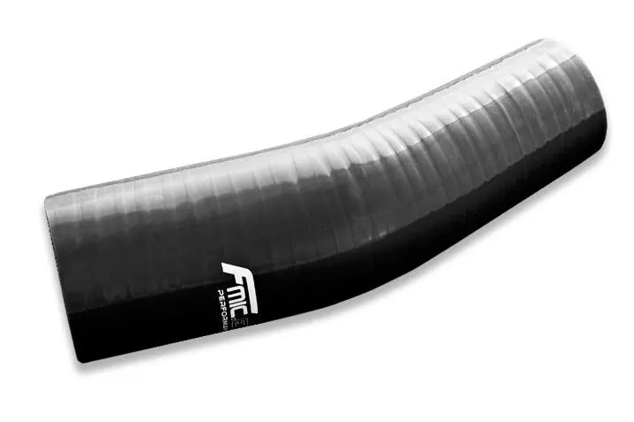 Premium Silikonowe kolanko redukcyjne 23st 63/83mm Czarny