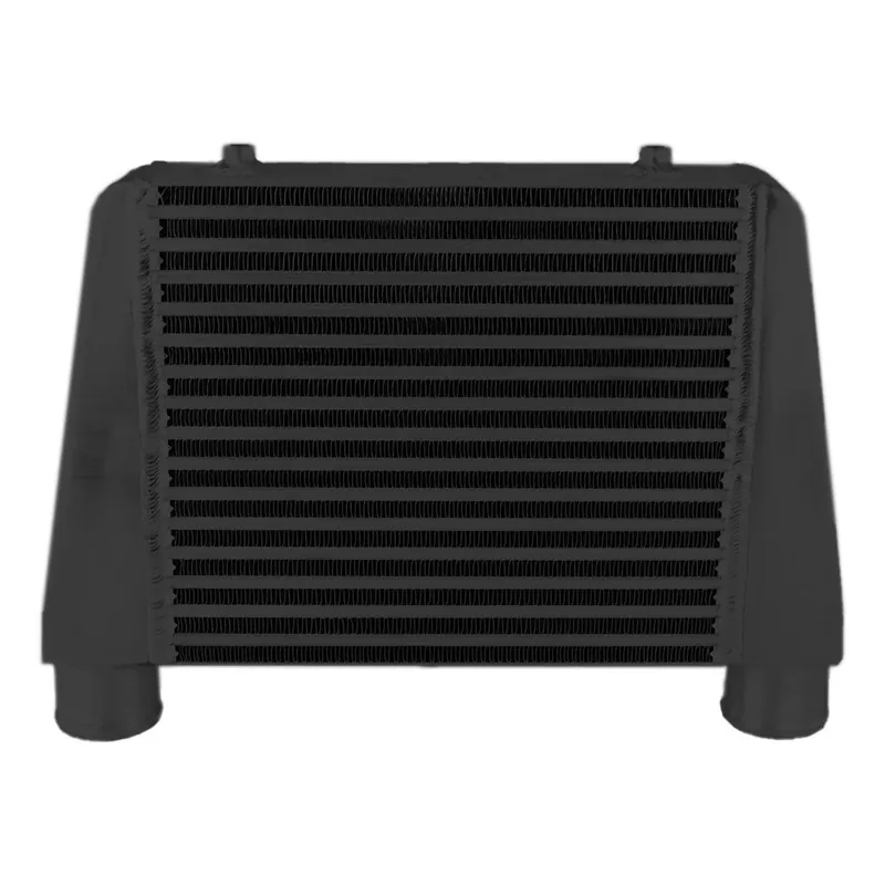 Zniżka Intercooler 330x280x76mm FMIC Górny Wlot / Wylot czarny