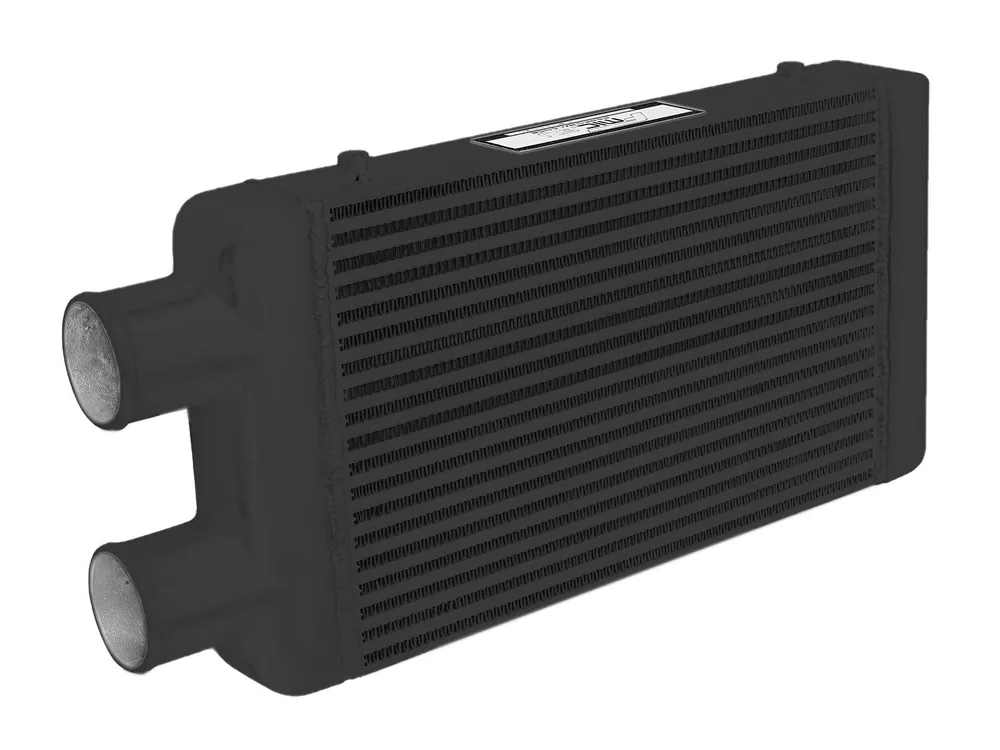 Intercooler 450x300x76mm jednostronny czarny FMIC Wyprzedaż