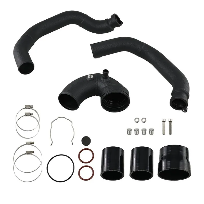 Zestaw przewodów dolotowych Charge Pipe - Boost Pipe FMIC do BMW F80 F82 F83 M3 M4 2015 Tani