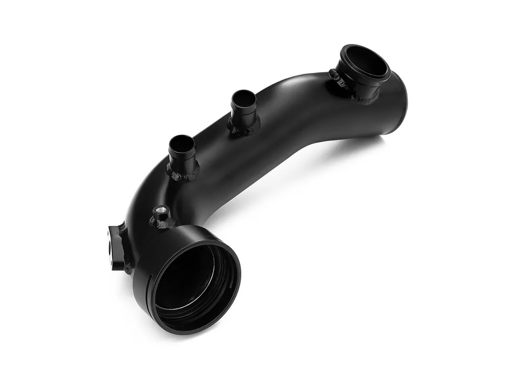 Charge pipe BMW N54 135i 335i 1M z flanszą na BOV 50mm Czarny Zamów teraz