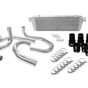 Dedykowany zestaw intercoolera do VW Golf 4/Jetta 1.8T Czarny Szybka wysyłka