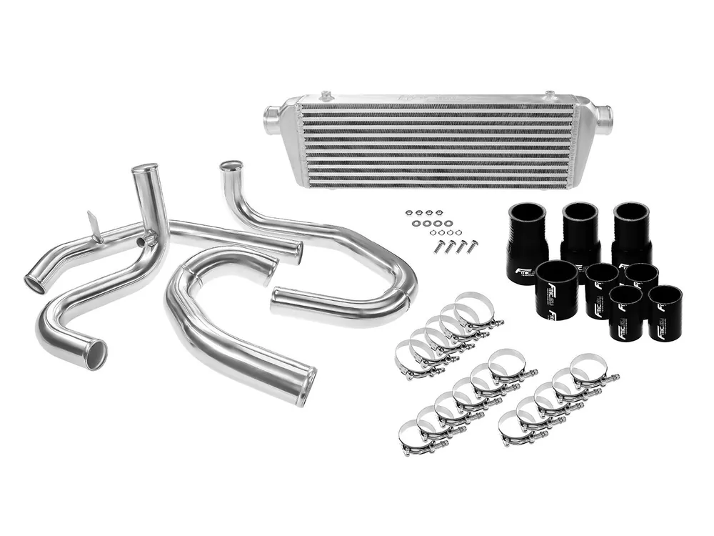 Dedykowany zestaw intercoolera do VW Golf 4/Jetta 1.8T Czarny Szybka wysyłka