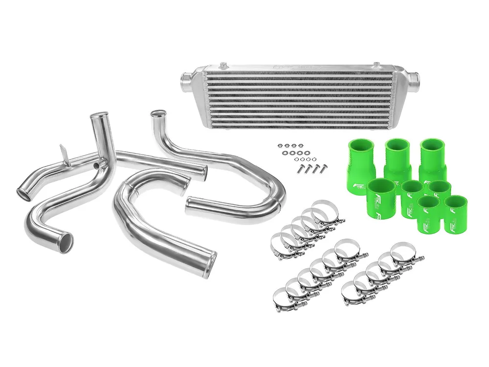 Niska cena Dedykowany zestaw intercoolera do VW Golf 4/Jetta 1.8T Zielony