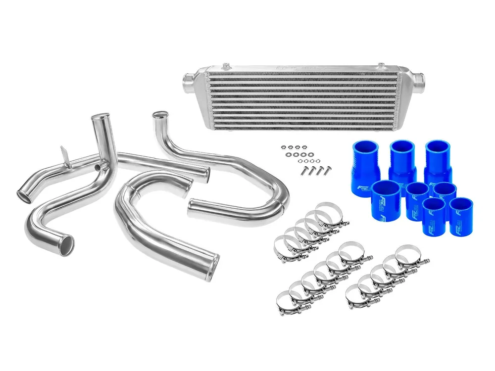 Ostatnie sztuki Dedykowany zestaw intercoolera do VW Golf 4/Jetta 1.8T Niebieski