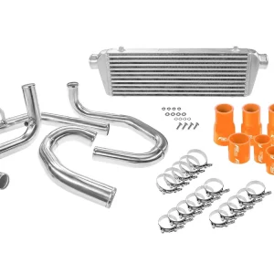Dedykowany zestaw intercoolera do VW Golf 4/Jetta 1.8T Pomarańczowy Darmowy zwrot