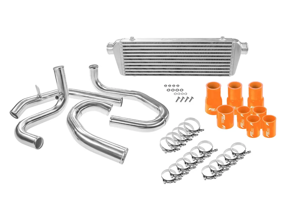 Dedykowany zestaw intercoolera do VW Golf 4/Jetta 1.8T Pomarańczowy Darmowy zwrot