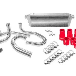 Dedykowany zestaw intercoolera do VW Golf 4/Jetta 1.8T Czerwony Taniej