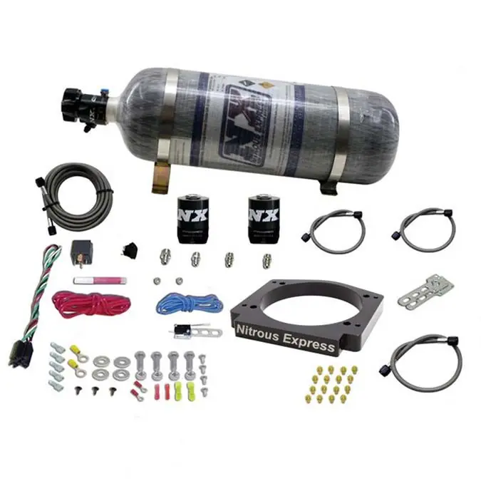 Bezpieczne zakupy Adapter Plate System 112mm with 12Lb Carbon Bottle GM Vehicles Nitrous Express NX 20917-12