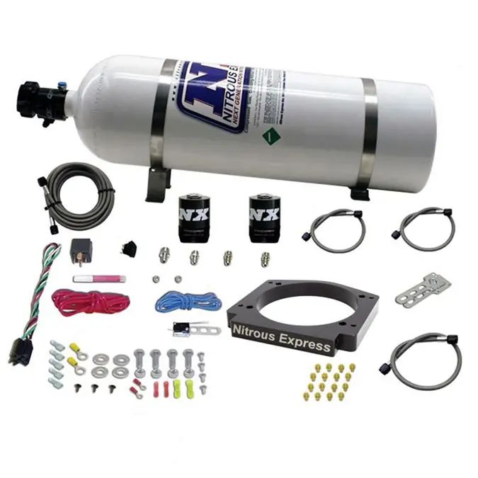Nowy Adapter Plate System 112mm with 15Lb Bottle GM Vehicles Nitrous Express NX 20917-15