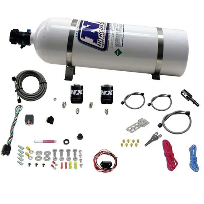 Hemi & Srt8 Single Nozzle Fly-By-Wire Sys (35-150Hp) with 15Lb Bottle Nitrous Express NX 20918-15 Kup online