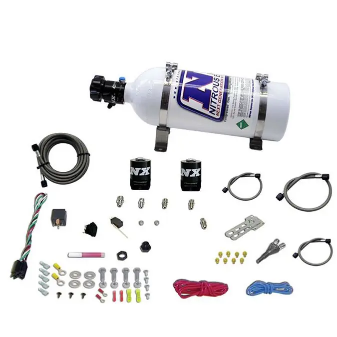 EFI Single Nozzle System with 5Lb Bottle Ford (35-50-75-100-150 Hp) Nitrous Express NX 20922-05 Popularny