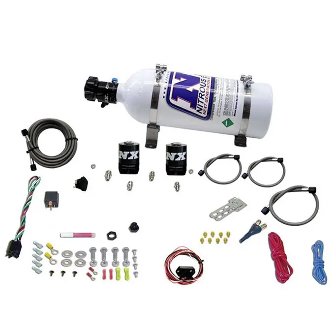 Drive-By-Wire Single Nozzle System with 5Lb Bottle GM Vehicles (35-150Hp) Nitrous Express NX 20930-05 Kup teraz
