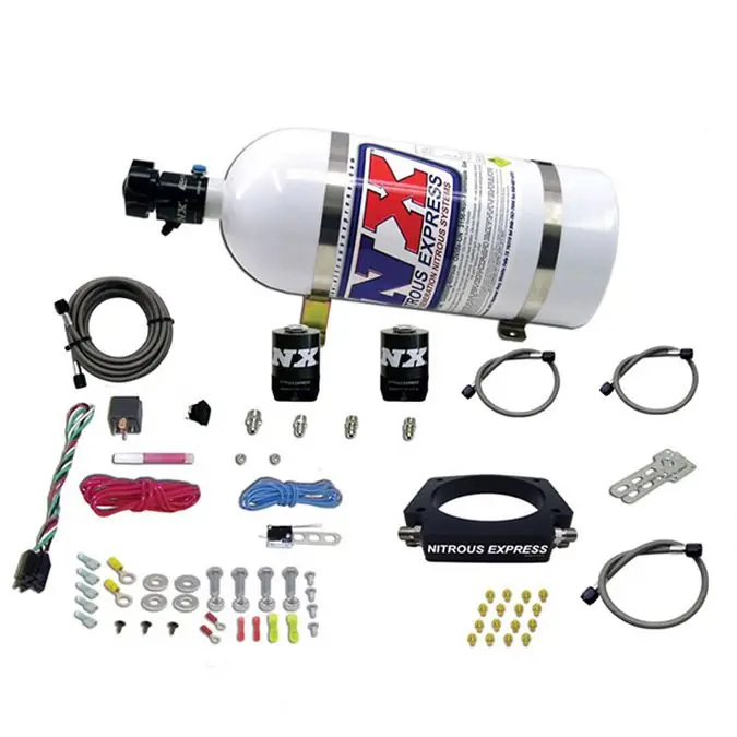 Szybka wysyłka LS 90mm Plate System with 10Lb Bottle GM Vehicles Nitrous Express NX 20934-10