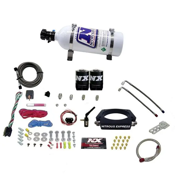 Nitrous Plate System with 5Lb Bottle GM 6.2L Truck 2014+ Nitrous Express NX 20937-05 Bestseller