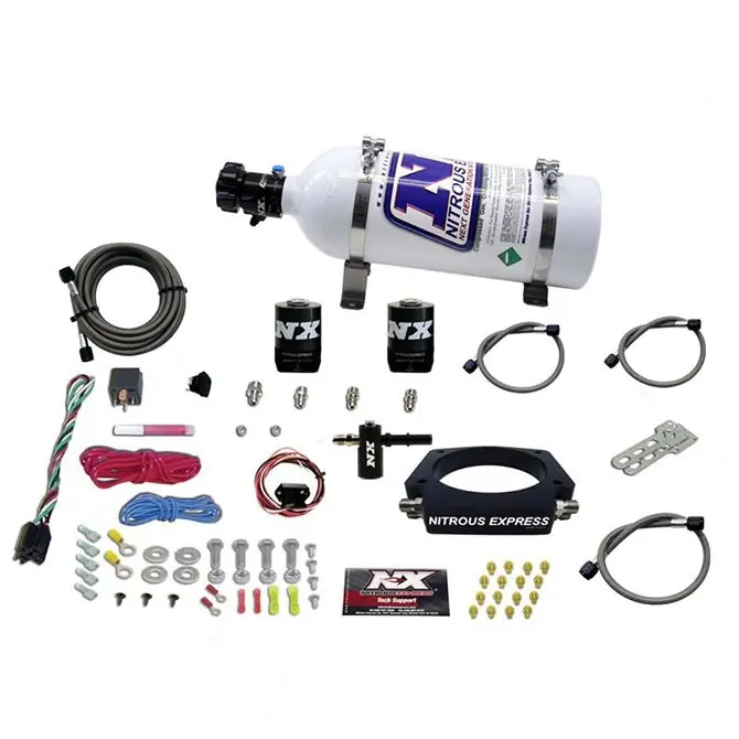 Nitrous Plate System with 5Lb Bottle Chevrolet Corvette / Camaro LT1 6.2L Nitrous Express NX 20938-05 Premium