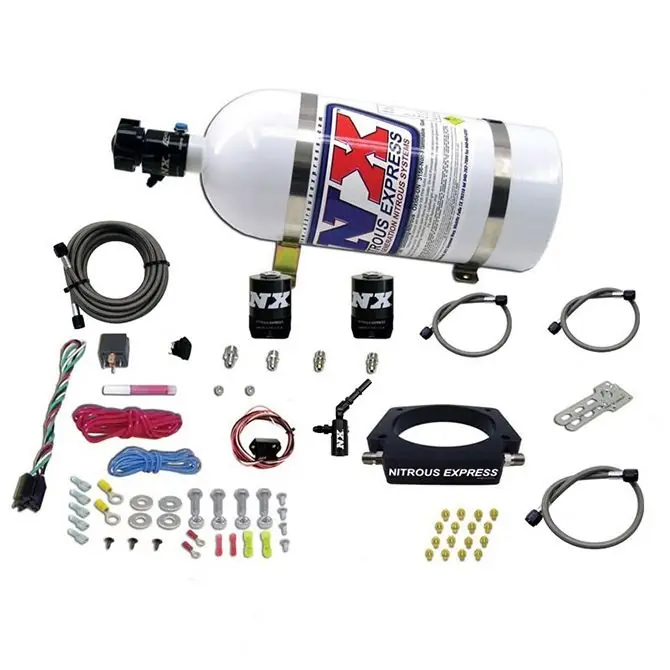 Nitrous Plate System with 10Lb Bottle Chevrolet Corvette / Camaro LT1 6.2L Nitrous Express NX 20938-10 Okazja