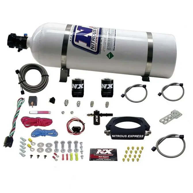 Cena promocyjna Nitrous Plate System with 15Lb Bottle Chevrolet Corvette / Camaro LT1 6.2L Nitrous Express NX 20938-15