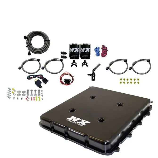 Hit sprzedaży Nitrous System with Billet LT4 Supercharger Lid without Bottle Nitrous Express NX 20939-00