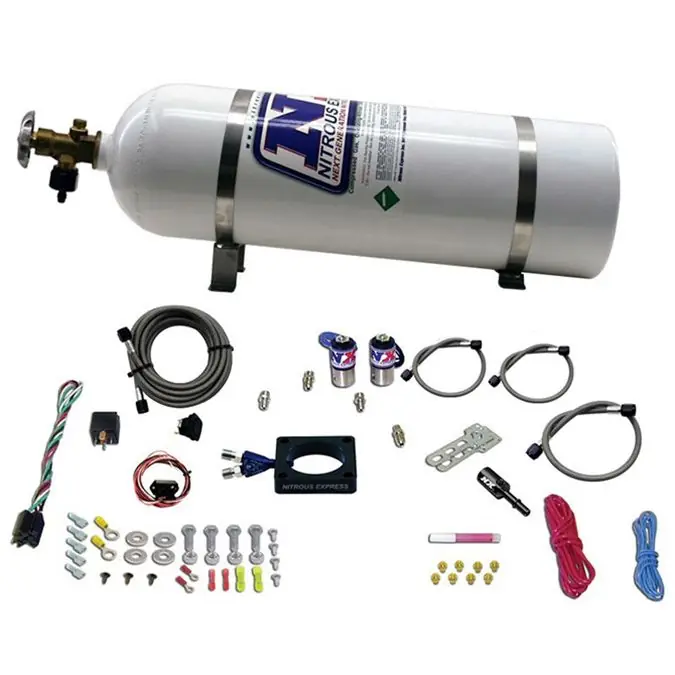 Ograniczona ilość Plate System with 15Lb Bottle Dodge Dart 1.4L Nitrous Express NX 20941-15
