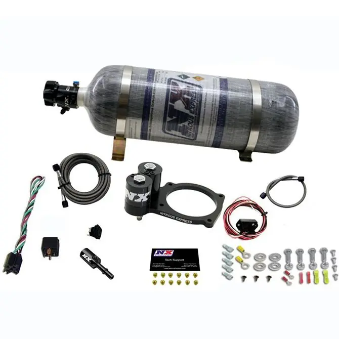 Super okazja Nitrous Plate System with 12Lb Carbon Bottle Dodge Hellcat / Demon Nitrous Express NX 20943-12