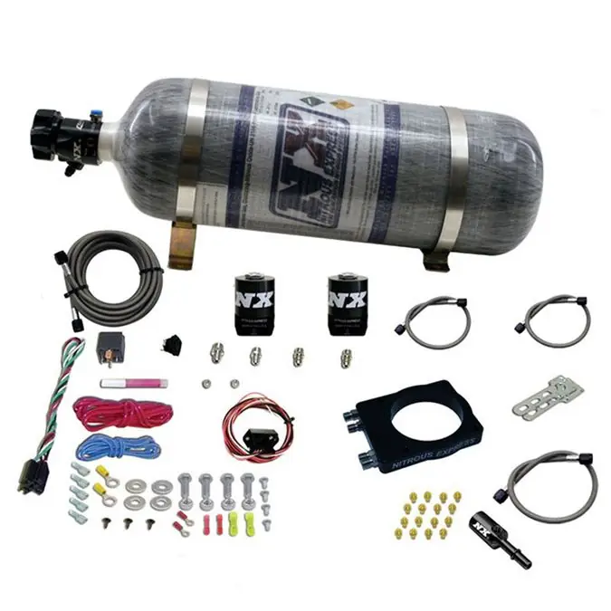 Hemi Plate System (50-400Hp) with 12Lb Composite Bottle Nitrous Express NX 20944-12 Niska cena