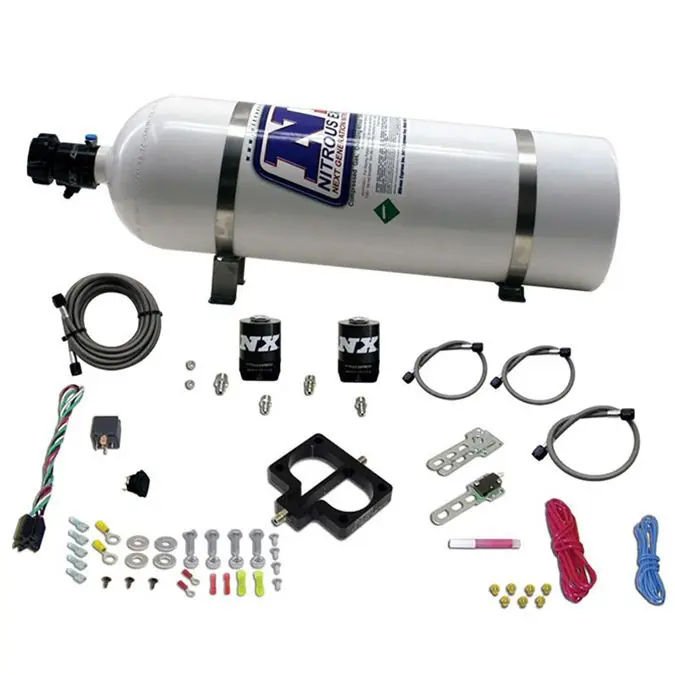 TBI Plate System (Magnum Engine) with 15Lb Bottle Dodge Nitrous Express NX 20945-15 Wysoka jakość