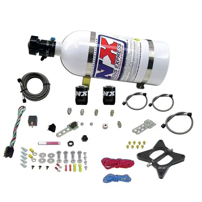 Super okazja 2 Valve Plate System With 10Lb Bottle Ford Mustang 4.6L (50-150Hp) Nitrous Express NX 20946-10