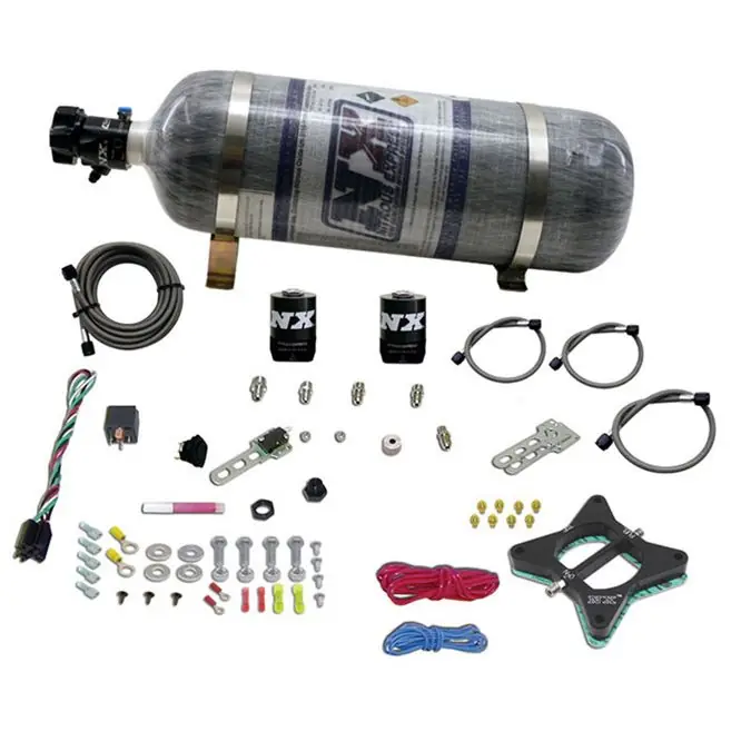 2 Valve Plate System With 10Lb Composite Bottle Ford Mustang 4.6L (50-150Hp) Nitrous Express NX 20946-12 Kup online