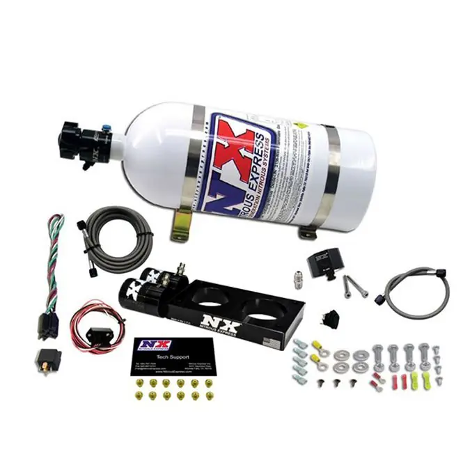 3 Valve Plate System with 10Lb Bottle Ford Mustang 4.6L (35-150Hp) Nitrous Express NX 20947-10 Kup teraz