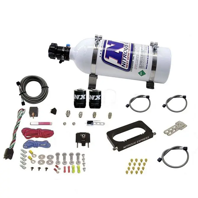 4 Valve Nitrous Plate System-Monoblade Throttle Body with 5Lb Bottle Ford Nitrous Express NX 20950-5 Wybór klientów