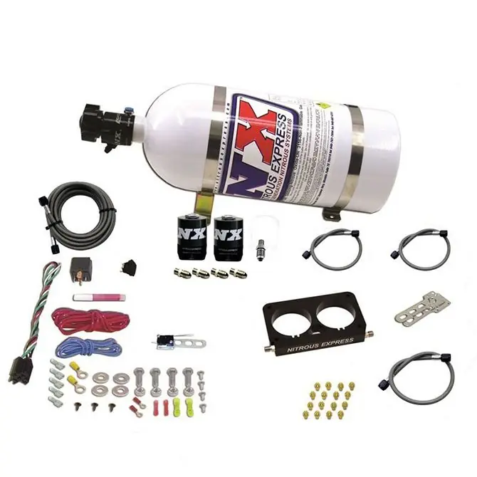 Taniej 4 Valve Nitrous Plate System-Stock Throttle Body without Bottle Ford Nitrous Express NX 20950D-00