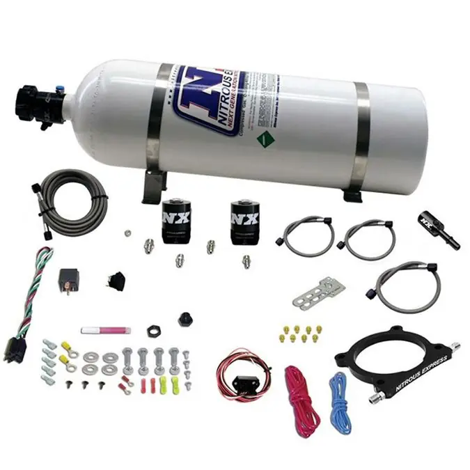 Tani Plate High Output System 50-250Hp with 15Lb Bottle Ford Coyote 5.0L / Godzilla 7.3L Nitrous Express NX 20951-15