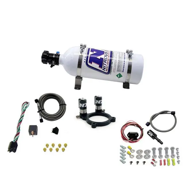 Nitrous Plate System with 5Lb Bottle Ford Mustang V6 3.5L / 3.7L Nitrous Express NX 20952-05 Tani