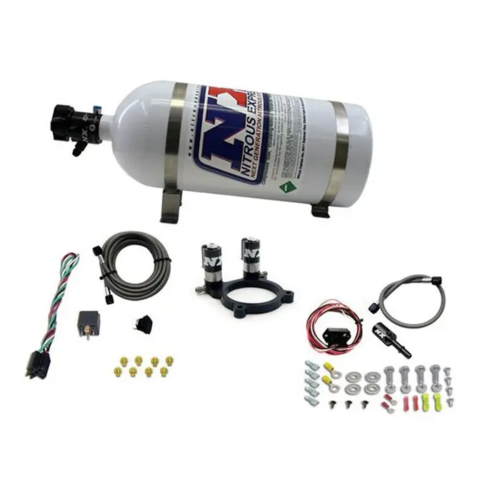 Ostatnie sztuki Nitrous Plate System with 10Lb Bottle Ford Mustang V6 3.5L / 3.7L Nitrous Express NX 20952-10