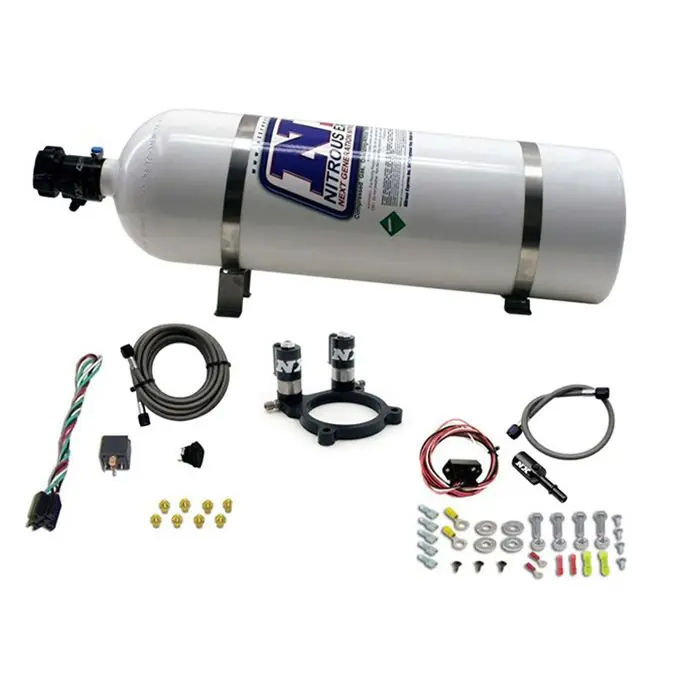 Niska cena Nitrous Plate System with 15Lb Bottle Ford Mustang V6 3.5L / 3.7L Nitrous Express NX 20952-15