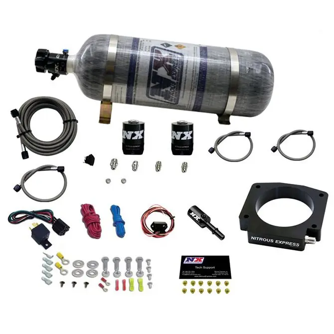 Promocja Nitrous Plate System with 12Lb Carbon Bottle Ford Mustang GT350 Nitrous Express NX 20953-12