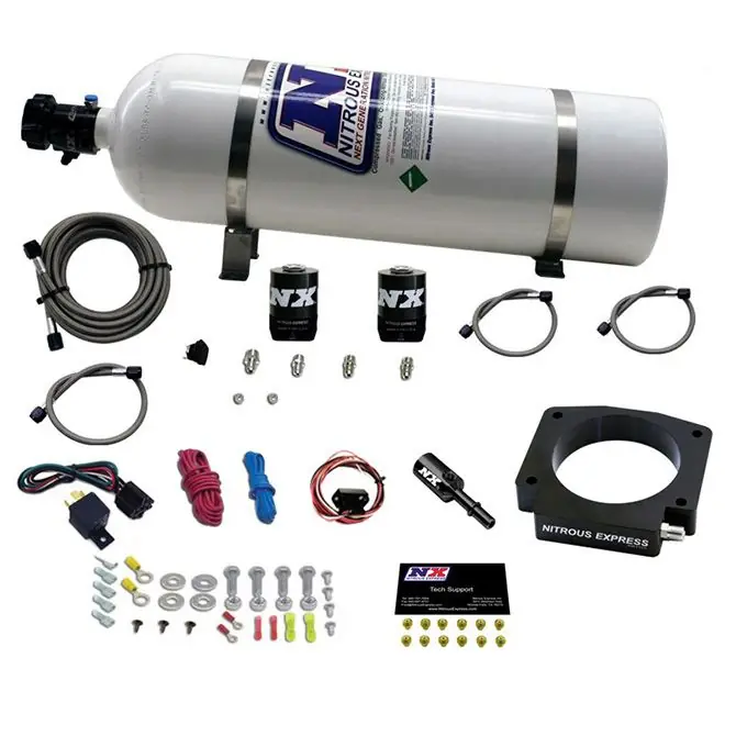 Nitrous Plate System with 15Lb Bottle Ford Mustang GT350 Nitrous Express NX 20953-15 Wyjątkowa oferta