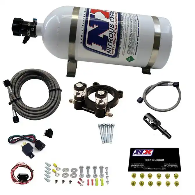 Nitrous Plate System with 10Lb Bottle Ford 4-cyl Ecoboost 2.3L Nitrous Express NX 20954-10 Super okazja