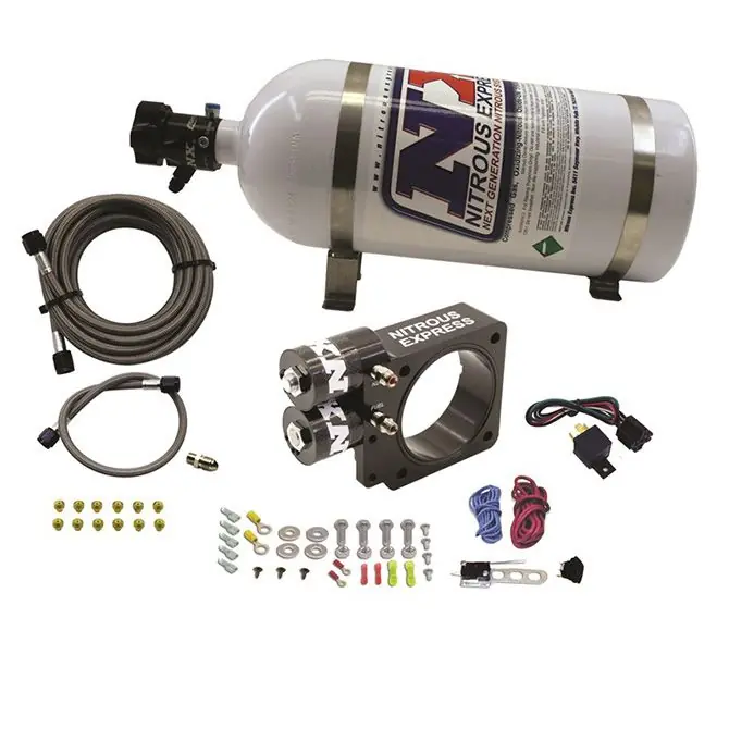 Obniżka ceny Nitrous Plate System with 10Lb Bottle Ford Pushrod Style Engine 5.0L Nitrous Express NX 20955-10