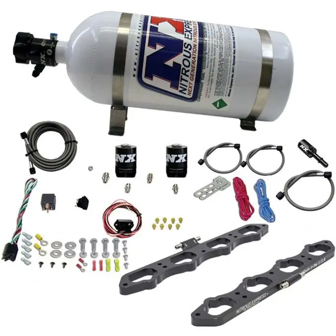 Direct Port Plate System with 10Lb Bottle Ford Coyote Engine Nitrous Express NX 20956-10 Najlepsza cena