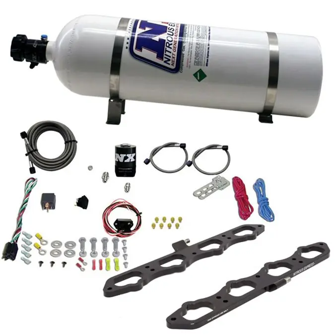 Dry Direct Port Plate System with 15Lb Bottle Ford Coyote Engine Nitrous Express NX 20957-15 Kup online