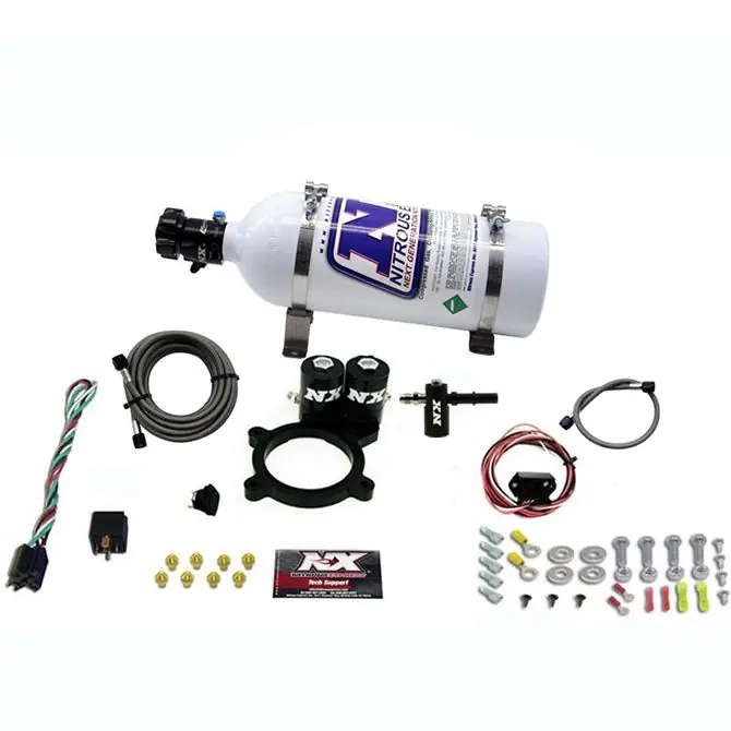 Hit sprzedaży Nitrous Plate System with 5Lb Bottle Ford Coyote Truck 5.0 2021+ Nitrous Express NX 20959-05