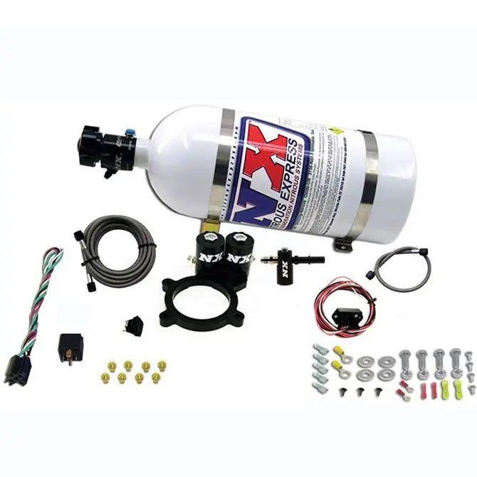 Nitrous Plate System with 10Lb Bottle Ford Coyote Truck 5.0 2021+ Nitrous Express NX 20959-10 Wybór klientów