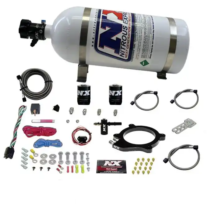Nitrous Plate System LT4 Supercharged with 10Lb Bottle Chevrolet Corvette/Camaro/Cts-v 6.2L Nitrous Express NX 20961-10 Tylko dziś